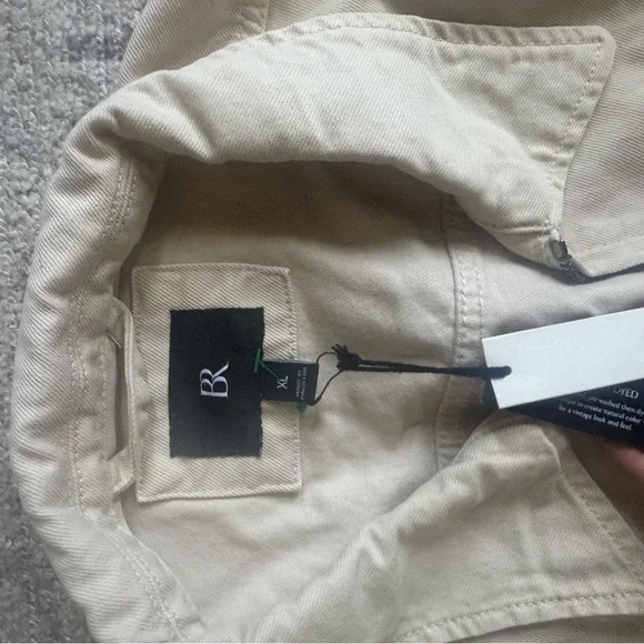 Banana Republic Men's Beige Shirt Jacket with tags - Picture 2 of 2